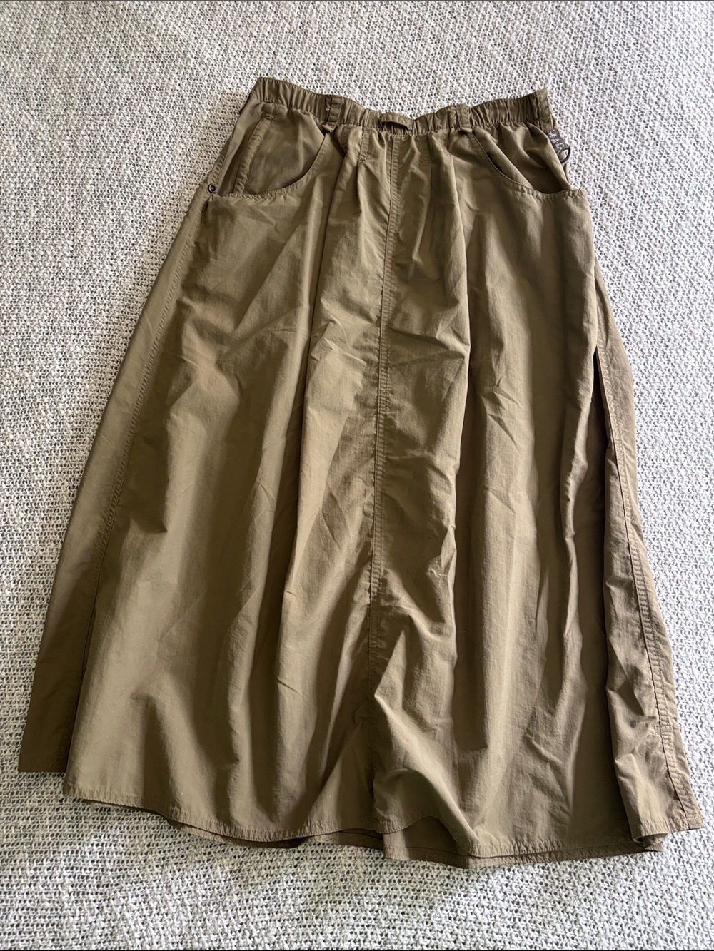 Khaki Macabi Travel Skirt